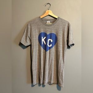 Charlie Hustle KC heart tee